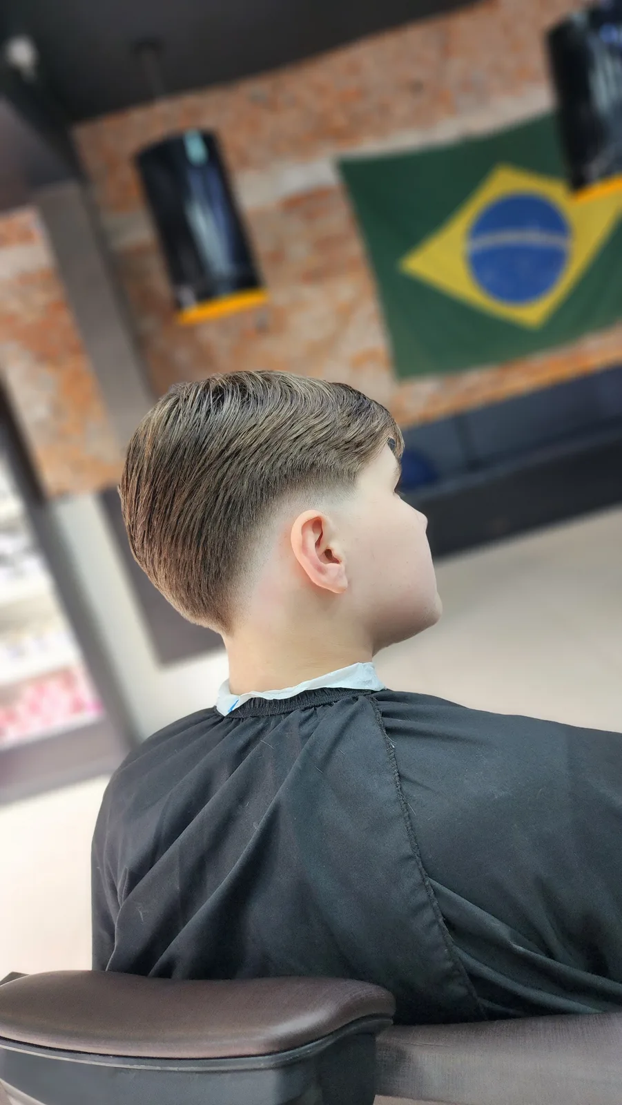 Acabamento lateral de corte masculino na OS BEAUTY
